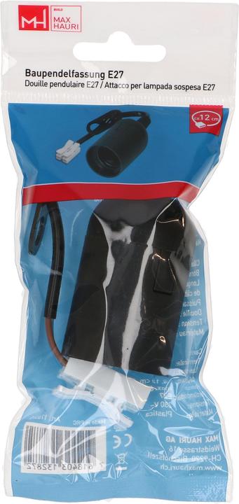 Immagine prodotto Max Hauri Baustellenfassung