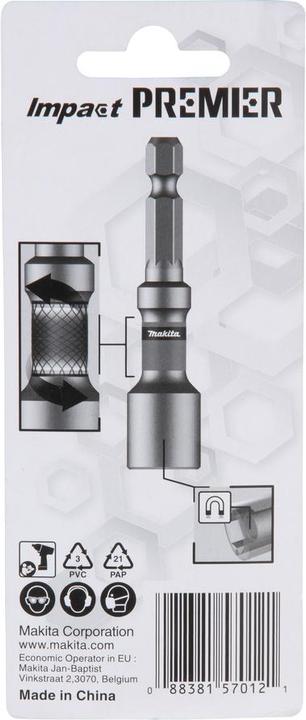 Produktbild Makita Torsion Steckschlüssel SW8 (8 mm)