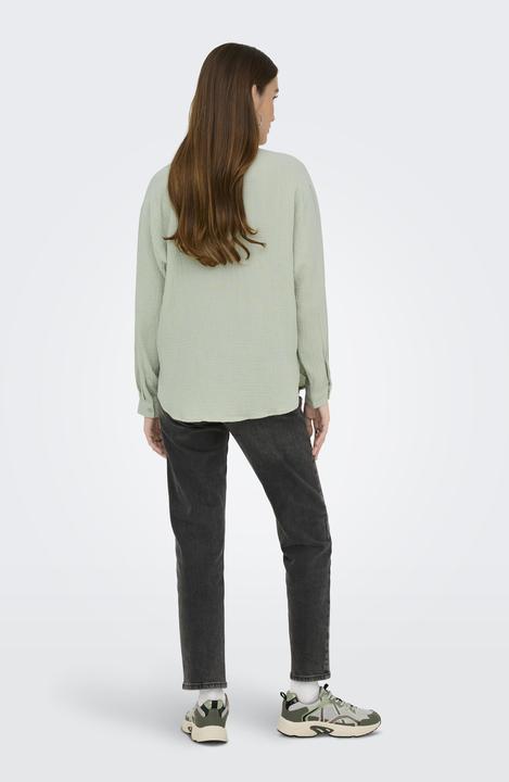 Produktbild JdY Normal geschnitten Hemdkragen Ärmelbündchen mit Knopf Voluminöser Armschnitt Hemd Hemd (S)