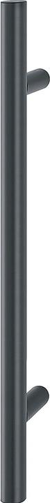 Produktbild Hoppe Stangengriff E5011 - 600/200, Edelstahl schwarz matt, Ausführung: gerade (Türgriff)