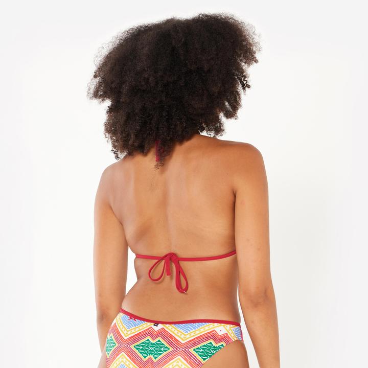 Produktbild Olaian Bikini-Oberteil Damen Triangel Surfen Mae Sangria rot (38)