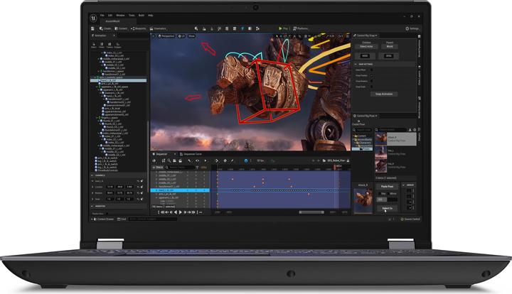 Productafbeelding Lenovo ThinkPad P16 Gen 2 (16", Intel Core i9-13980HX, 64 GB, 1000 GB, DE)