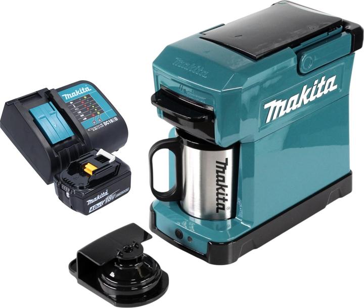 Actual product image Makita DCM 501 SM Cordless coffee maker 12 V