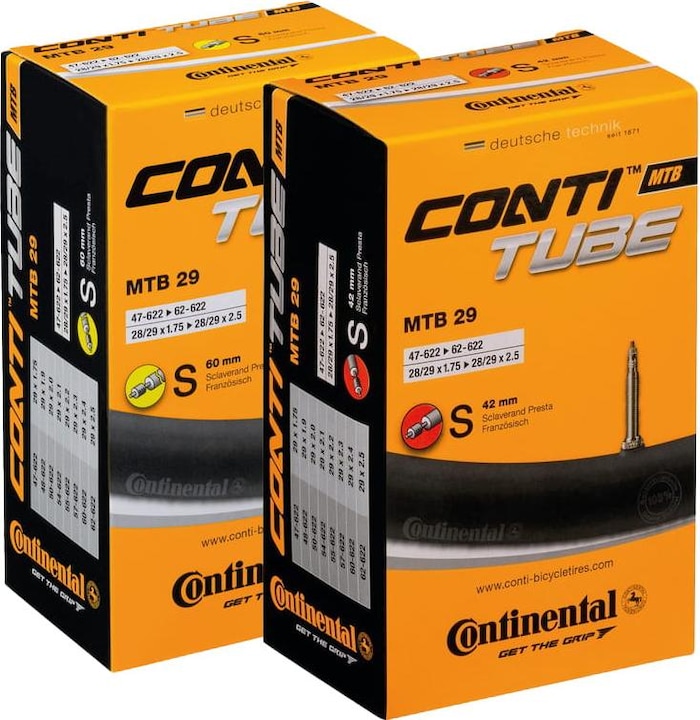 Actual product image Continental MTB 29 Presta 60 mm (Presta (SV), 29", 60 mm)