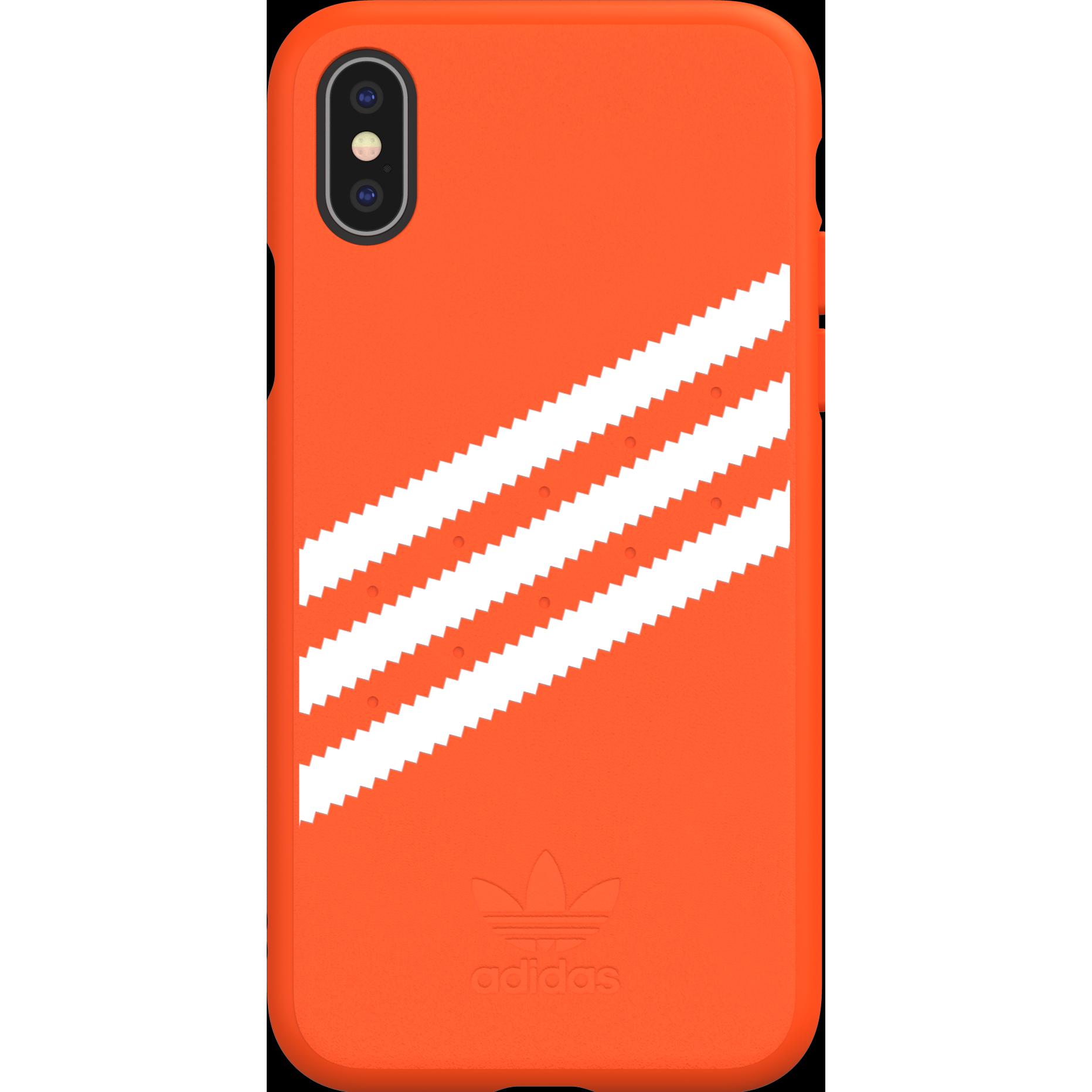 adidas Suede (Apple iPhone X, Apple iPhone XS), Smartphone Hülle, Orange