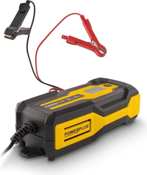 Image du produit Powerplus Chargeur de batterie 160W/10A/200Ah (12V, 10 A)