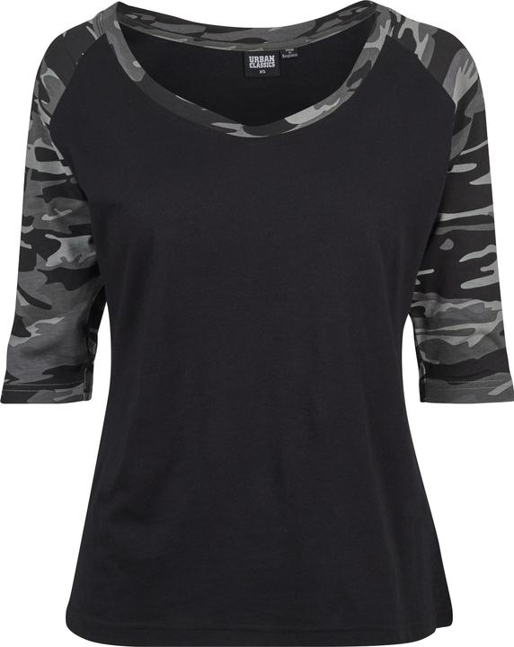 Actual product image Urban Classics Ladies 3/4 Contrast Raglan Tee (XXL)