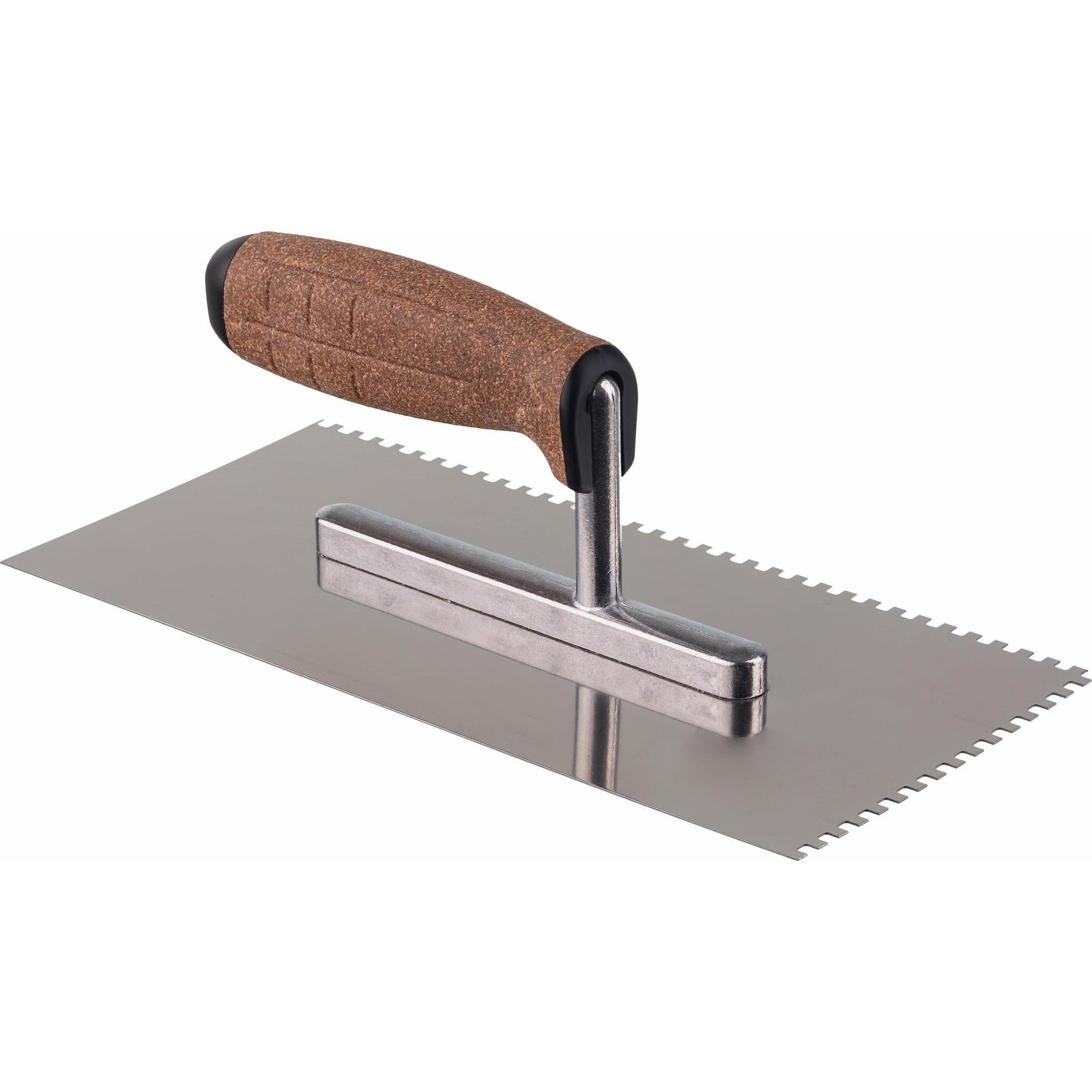 Awtools, Kelle + Spachtel, Paca Metalowa 270mm Uchwyt Z Korka Na Aluminiowej Stopce Ząb 10