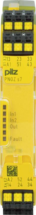 Produktbild Pilz GmbH & Co. KG Kontakterweiterung PNOZ s7 c 24VDC 4 n/o 1 n/c