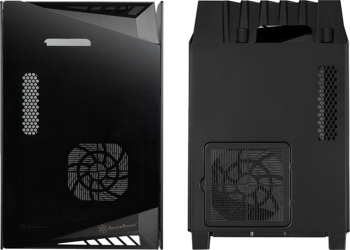 Actual product image Silverstone Lucid LD03-AF (Mini-DTX)