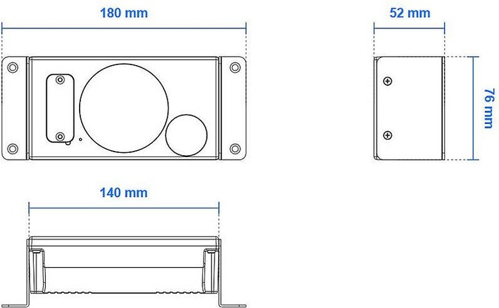 Actual product image Vivotek SC9133-RTL IP camera People counting camera