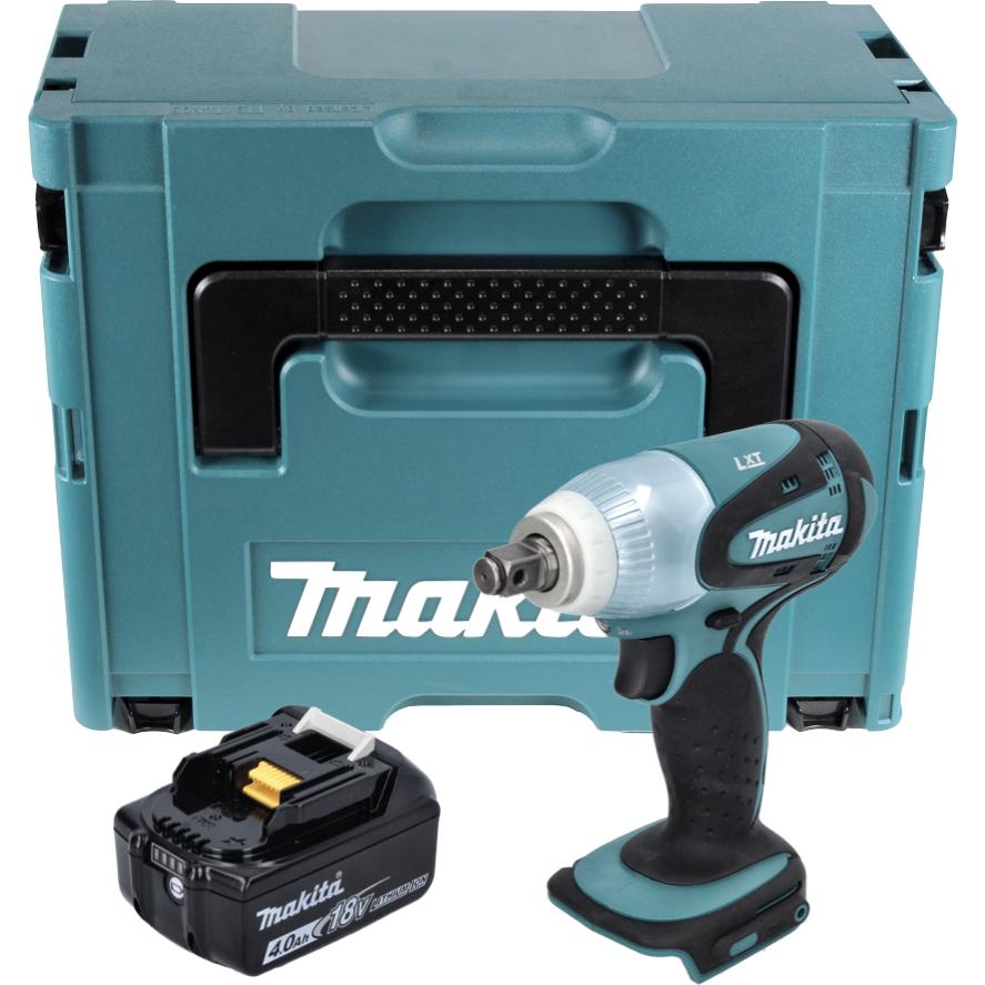 Thumbnail - Makita, Bohrmaschine + Akkuschrauber, DTW 251 M1J Akku Schlagschrauber 18 V 230 Nm 1/2" + 1x Akku 4,0 Ah + Makpac - ohne...