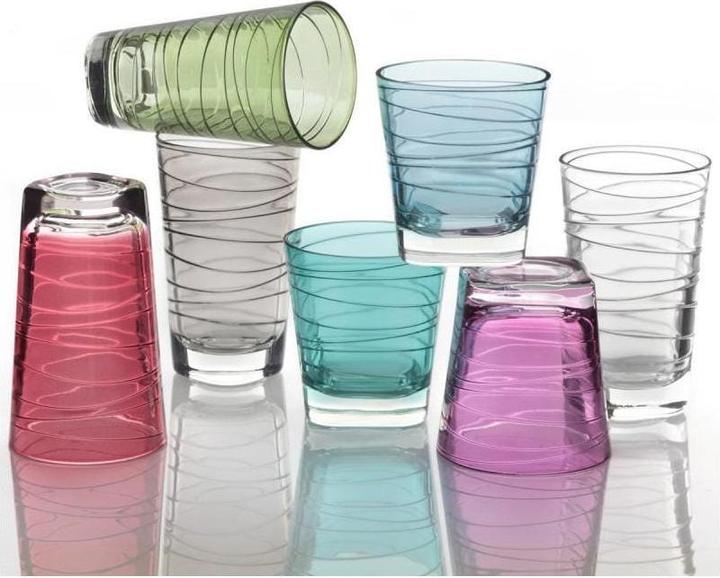 Produktbild Leonardo Trinkglas Vario Struttura 250 ml, 6 Stück, Violett (0.25 l, 6 x)