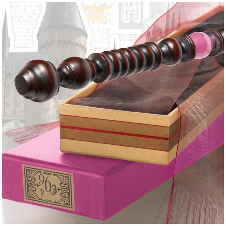 Actual product image Noble Collection Harry Potter wand replica 1/1 in Ollivanders box - Dolores Umbridge 27 cm