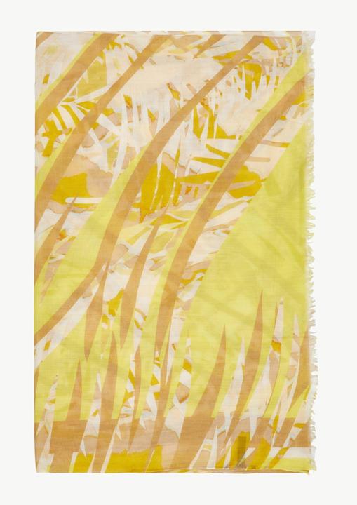 Image du produit Comma Tuch Schal mit floralem Muster aus Modalmix