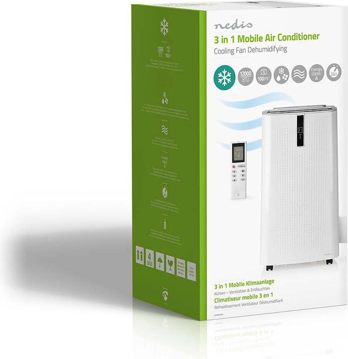 Actual product image Nedis ACMB1WT12 (100 m², 1200 BTU/h)