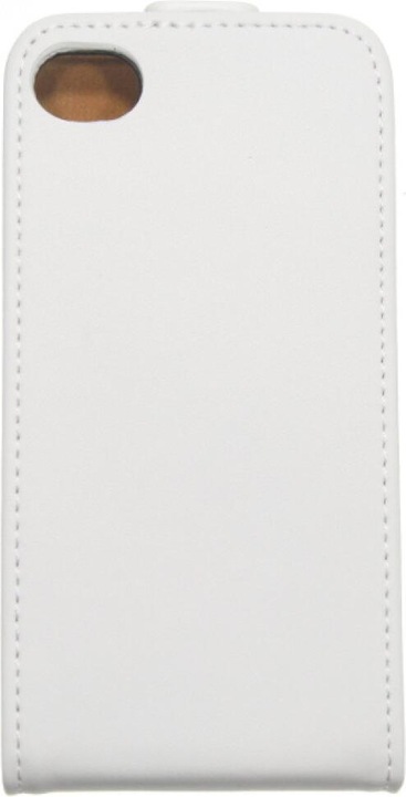 Immagine prodotto OEM Custodia Flip Slim in pelle per iPhone 4/4s Bianco (Apple iPhone 4s, Apple iPhone 4)