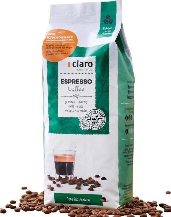 Actual product image Claro Espresso (500 g, Medium roast)