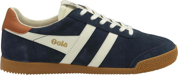 Off White, Navy, Moody Orange