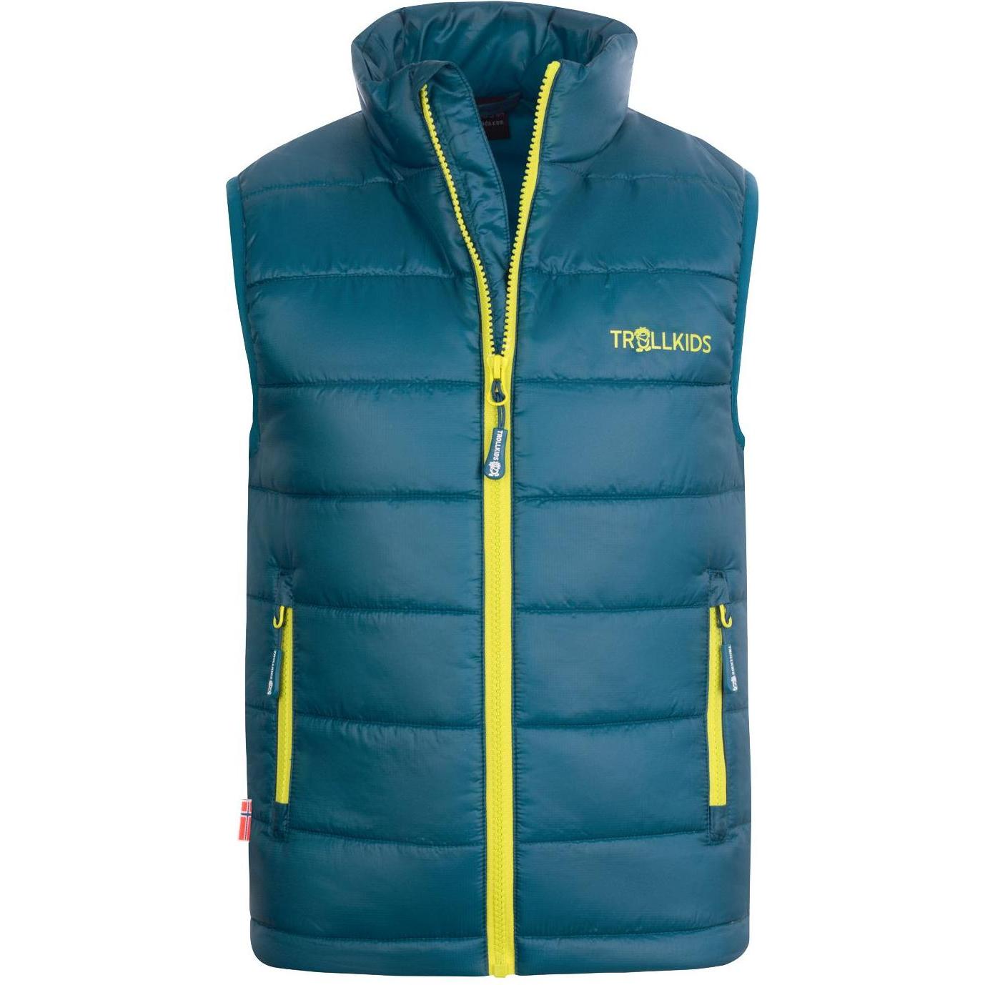 Trollkids, Unisex, Weste, Kids Trondheim Vest, Blau, (116)