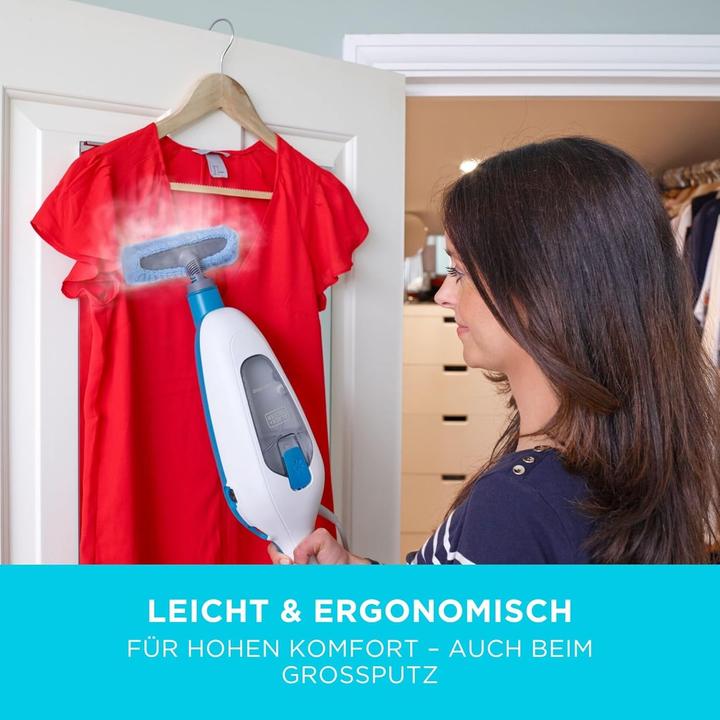 Actual product image Black & Decker Steam mop FSMH13E10 (1300 W)