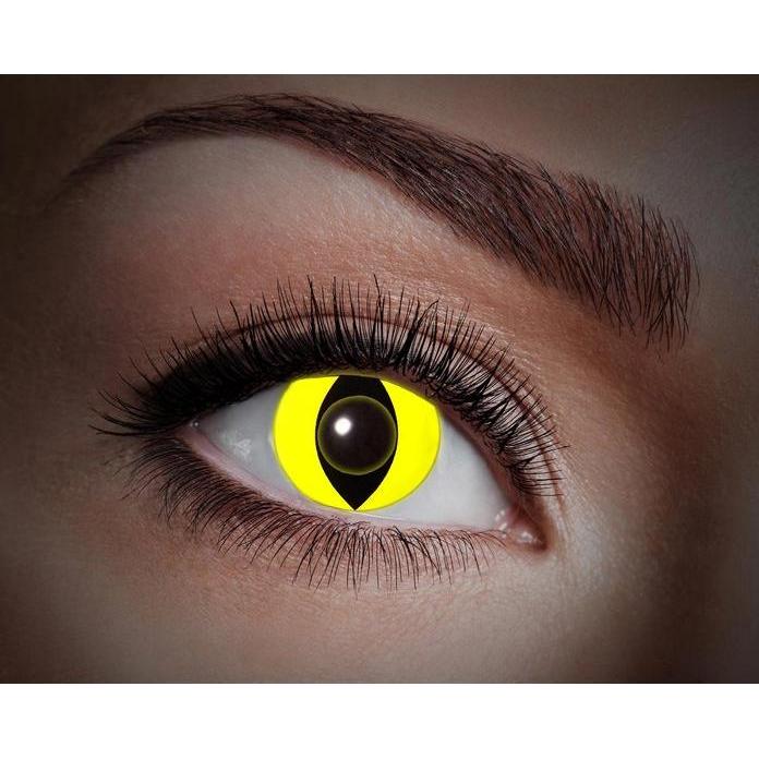 Zoelibat, Farbige Linsen, UV Yellow Cat (Gelb)