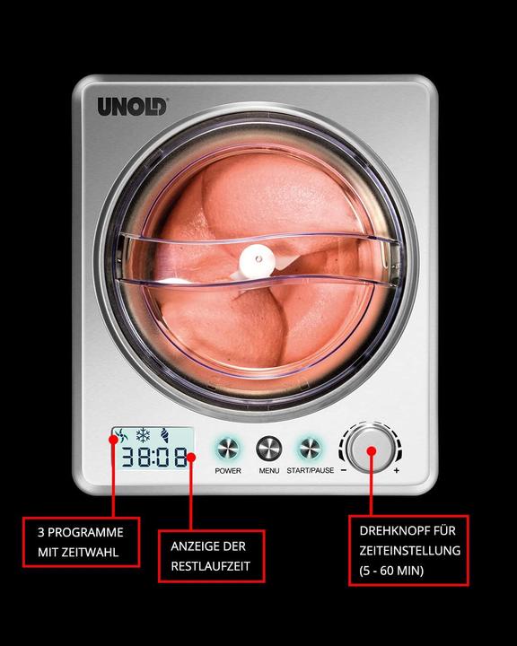 Actual product image Unold 48970 Eismaschine