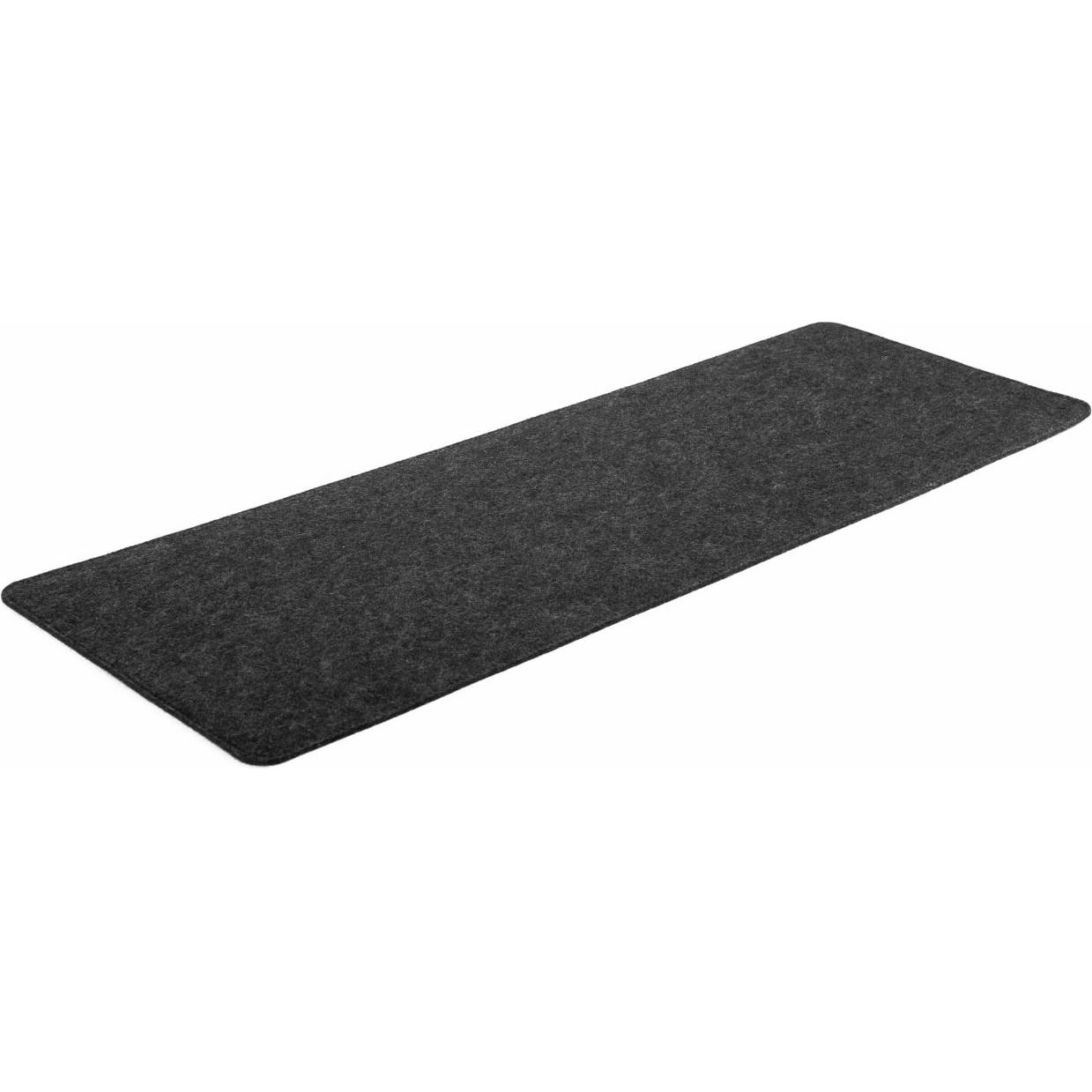 Deltahub Minimalistic Desk Pad -hiirimatto,, tummanharmaa, Mausmatte, Grau