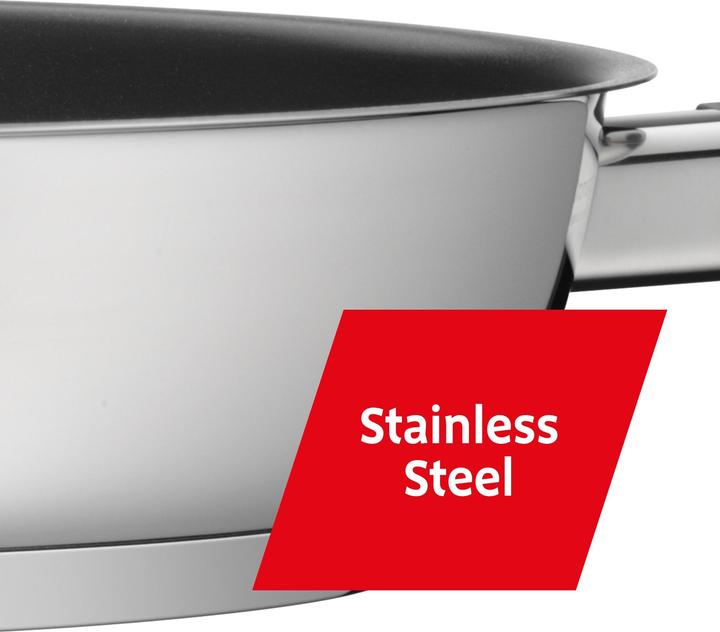 Produktbild Silit Antihaft Pfanne Edelstahlpfanne Bratpfanne 24cm Domus Induktion beschichtet (Bratpfanne, Edelstahl, 24 x 7.50 cm)