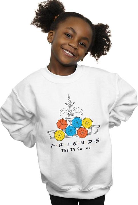Produktbild Friends Fountain And Umbrellas Sweatshirt Mädchen (152, 158)