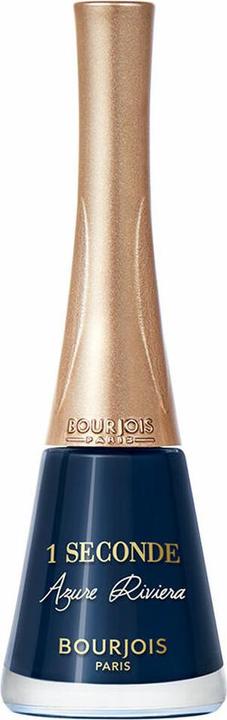Produktbild Bourjois French Riviera Collection 1 Second Nail Polish 57 Azure Riviera 9ml (57 - Blau Riviera, Farblack)