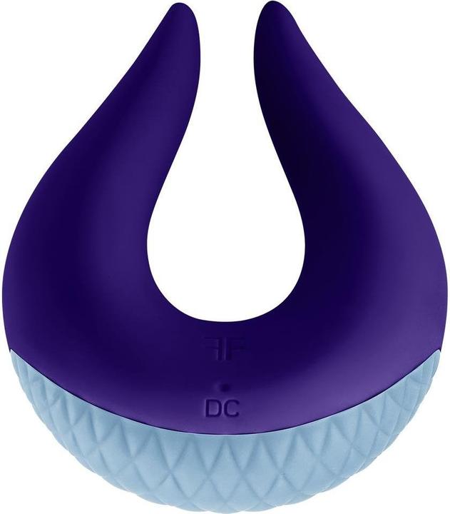 Actual product image Femme Funn DREAM TOYS Femmefunn Volea Fluttering Tip Vibrator wibrator łechtaczkowy Dark Purple