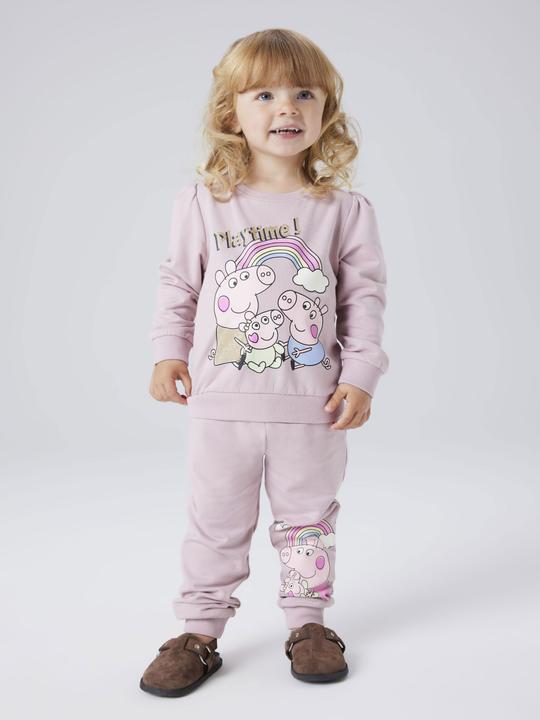 Produktbild Name it Nmfnori Peppa Sweat Bru Lnoos Cplg (92)