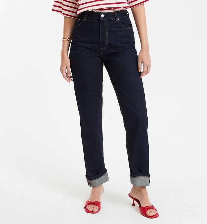 Produktbild La Redoute Collections High-Waist-Jeans (50)