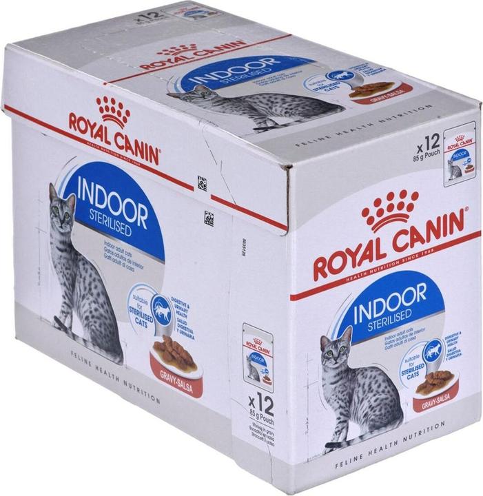 Actual product image Royal Canin Indoor Sterilised (Adult, 12 pcs., 1020 g)