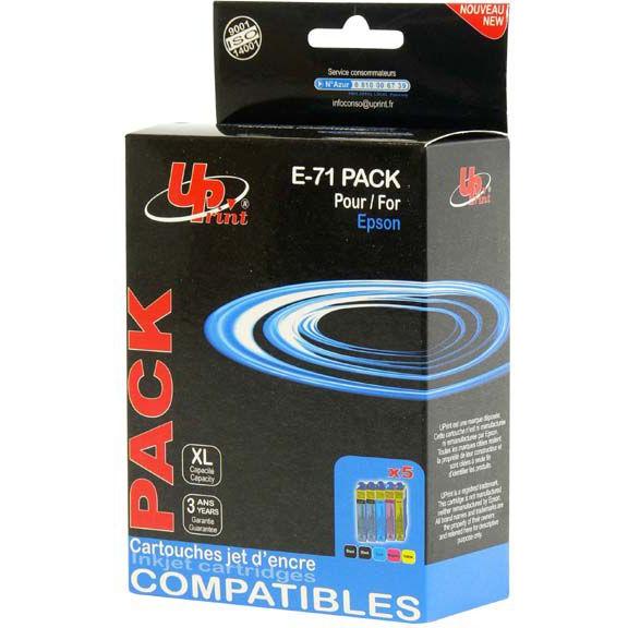 Print Druckerzubehör Uprint UPrint E-71 BK/ C/ M/ Y 4er Pack (BK, C, M, Y, BK, C, M, Y, BK, C, M, Y, BK, C, M, Y) (3584770723576)