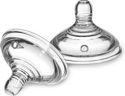 Actual product image Tommee Tippee Easi-Vent Teat Baby Bottle Attachment Round Fast Flow