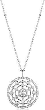Produktbild JVD - Elaborate silver necklace with zircons Cobweb SVLN0572XK5BI45
