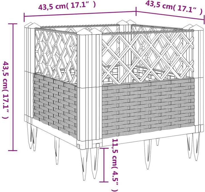 Actual product image vidaXL Katria