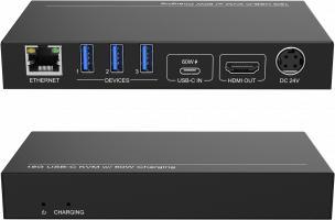 Immagine prodotto Tesca Scaler switcher USB-C vers HDMI 2.0, HDMI 2.0, 4K@60Hz 4:4:4:, HDCP 2,3, sup (USB-C)