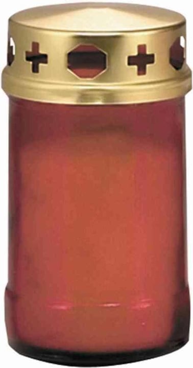 Jeka Burner no. 3 in colour red, with lid (15.30 cm, 15.30 cm)
