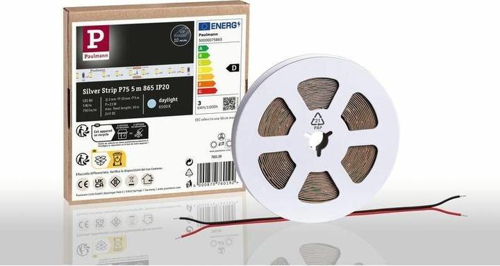 Actual product image Paulmann Pro Strip Silver P75 (Daylight, 500 cm, Indoor)