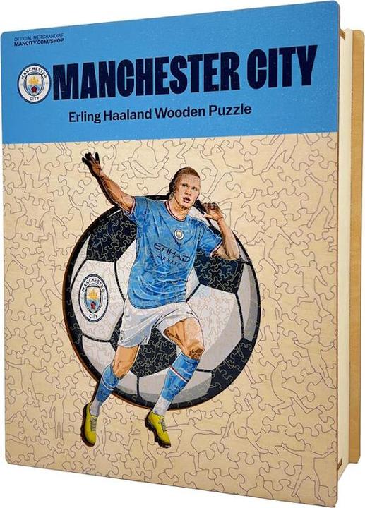 Produktbild Iconic Man City FC - Erling Haaland - Holz Puzzle Grösse L (500 Teile) (500 Teile)