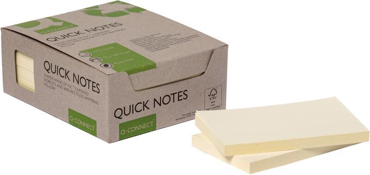 Produktbild Q-Connect Quick Notes Recycling Turm (127 x 76 mm)