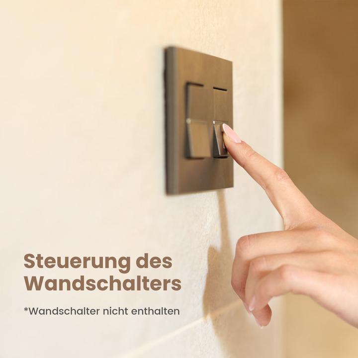 Produktbild Emke Badspiegel mit Beleuchtung 80*60cm, 3X Vergrösserung, Kaltweiss6500K, Dimmbar, Touch Schalter (80 x 60 cm)