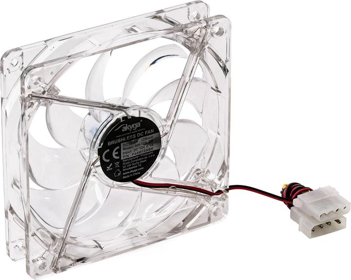 Produktbild Akyga AW-12A-BR Computerkühlsystem Computergehäuse Ventilator (e) (120 mm, 1x)