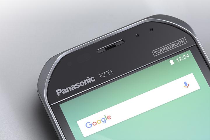 Actual product image Panasonic Toughpad, FZ-T1, Qualcomm APQ8009, 4G (4G, 5", 16 GB, Black, Silver)