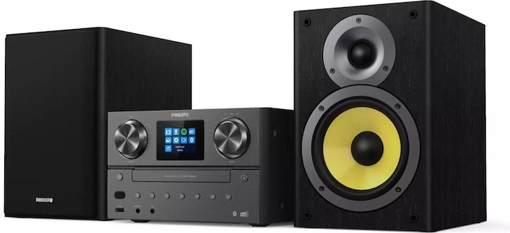 Image du produit Philips TAM8905/10 (Spotify Connect, Bluetooth, WiFi, Lecteur de CD, 1x 100 W)