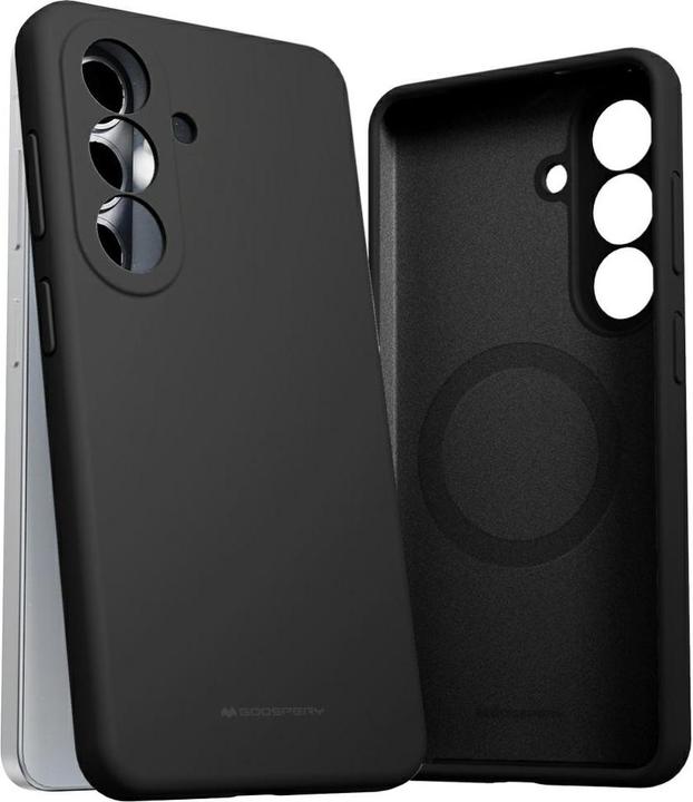 Image du produit Case Pure Magsafe Silicone for Samsung Galaxy S26 black (Samsung Galaxy S26)