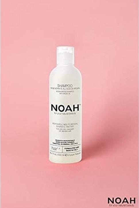 Produktbild Noah For Your Natural Beauty Regenerating Shampoo Hair 1.4 regenerujący szampon do włosów Argan Oil (250 ml, Flüssiges Shampoo)